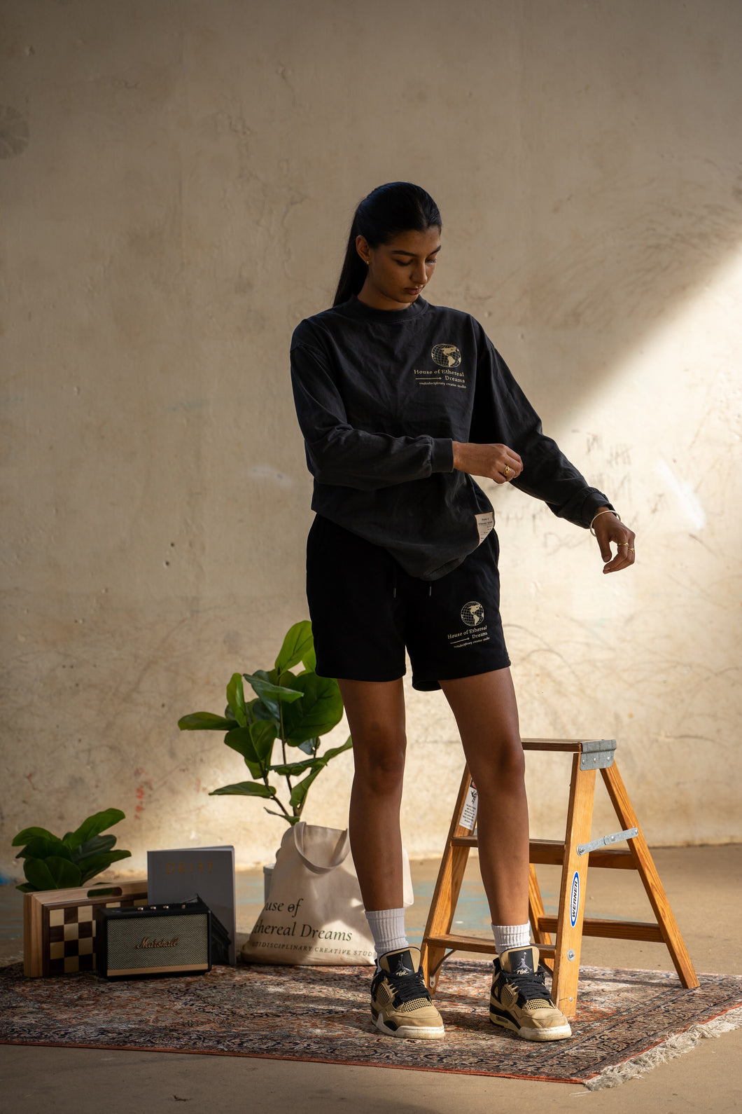 HSFED - 001 Black Shorts