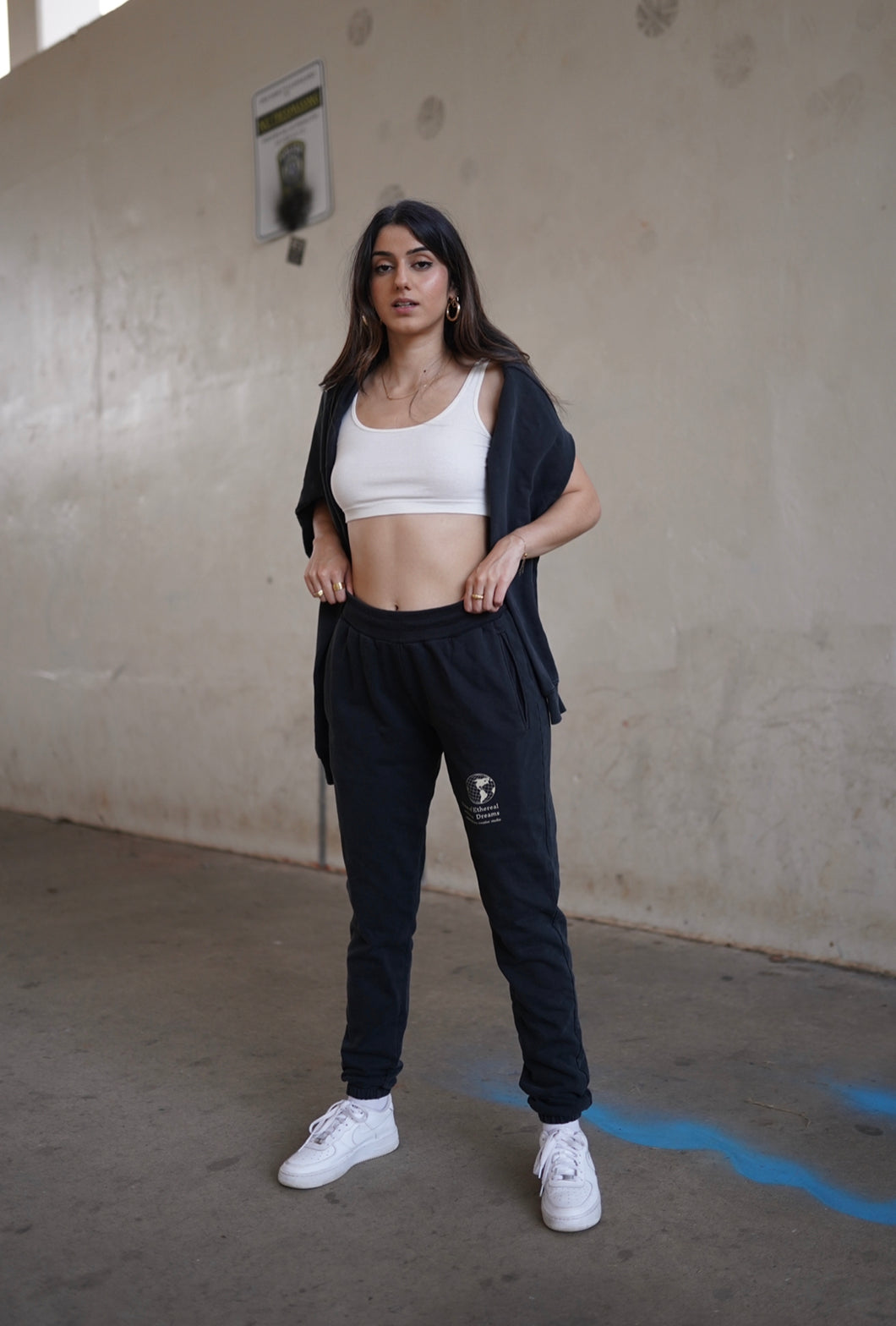 HSFED - 001 Black Sweatpants